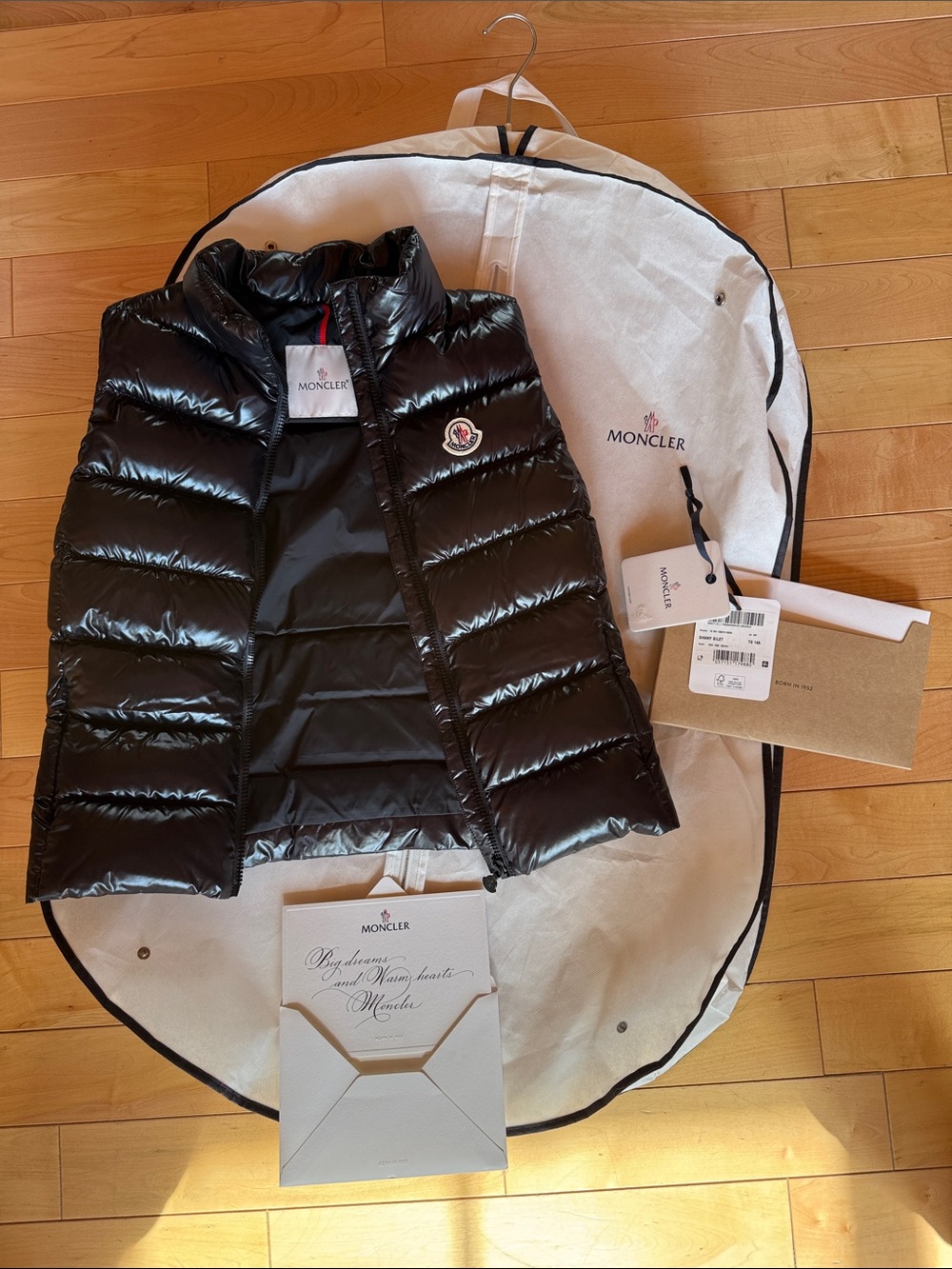 Moncler Ghany Gilet Quilted Puffer Vest
